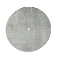 Arctic Grey Faux Fur Christmas Tree Skirt - 60